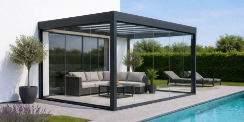 Väggmonterad Pergola