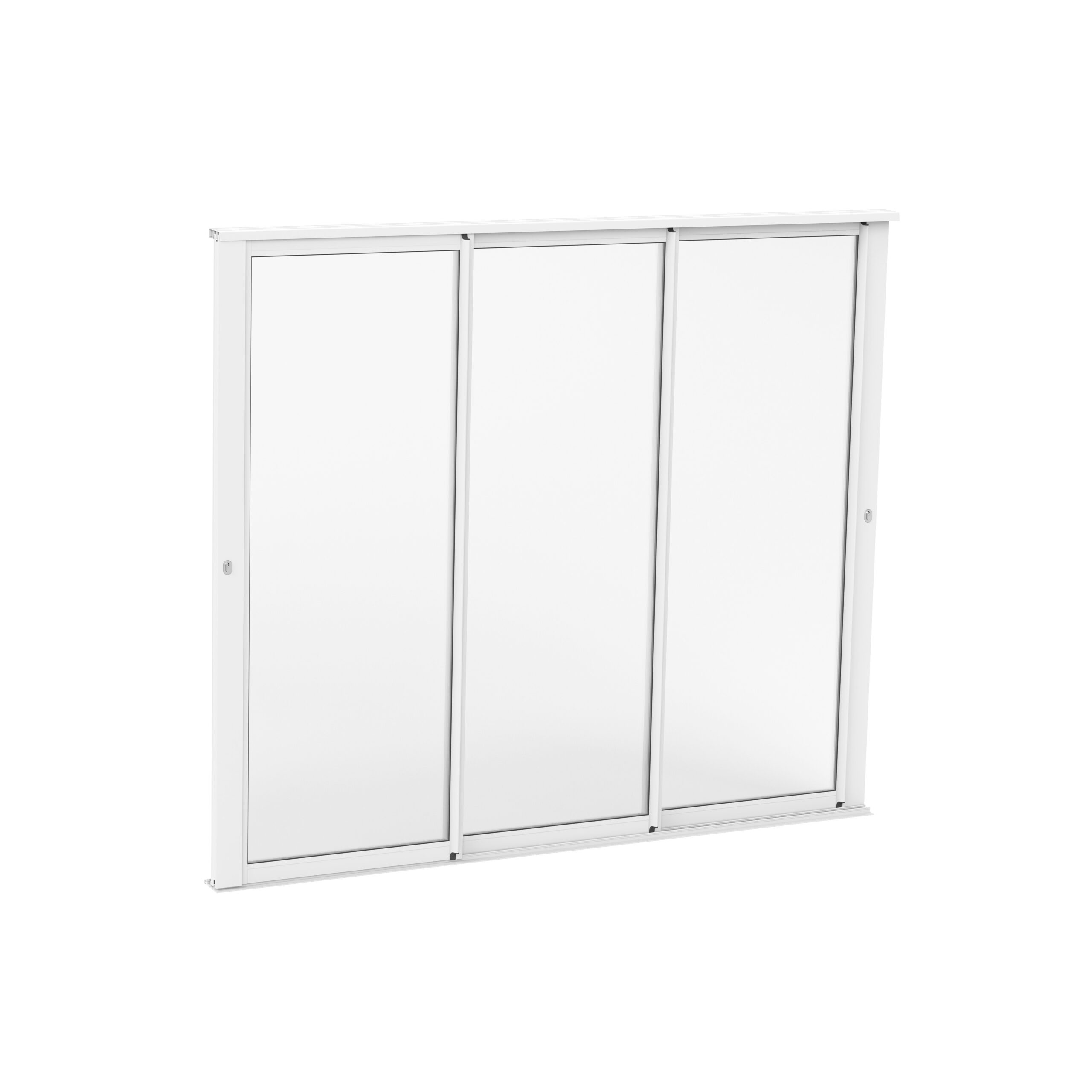 SKJUTBART DÖRRPARTI 3-DEL HALLE SOLID ISOLER - Bild 2