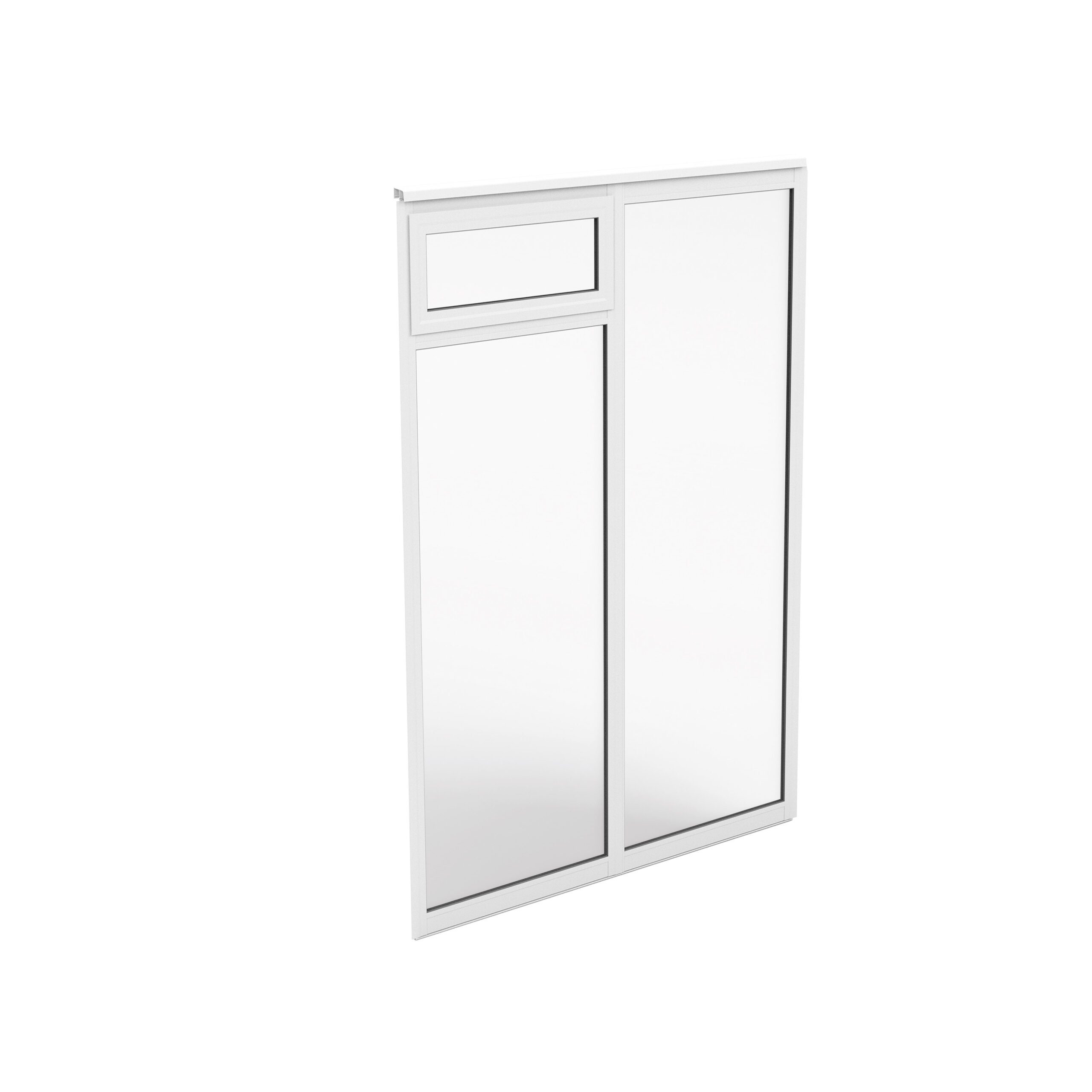 FAST VÄGGPARTI 2-DEL PRIMOLUX ENKELGLAS - Bild 3