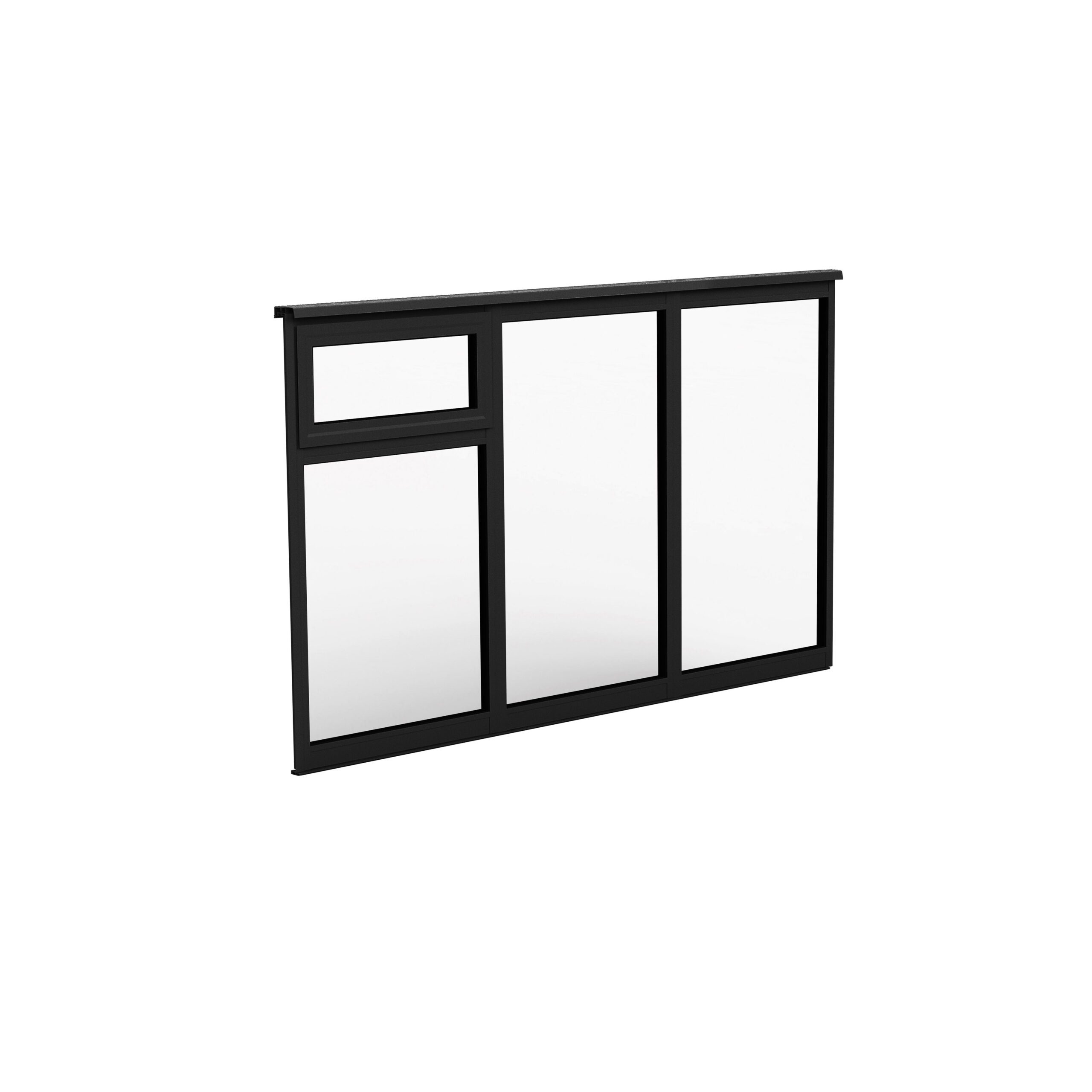 FAST FÖNSTERPARTI 3-DEL PRIMOLUX ENKELGLAS - Bild 4