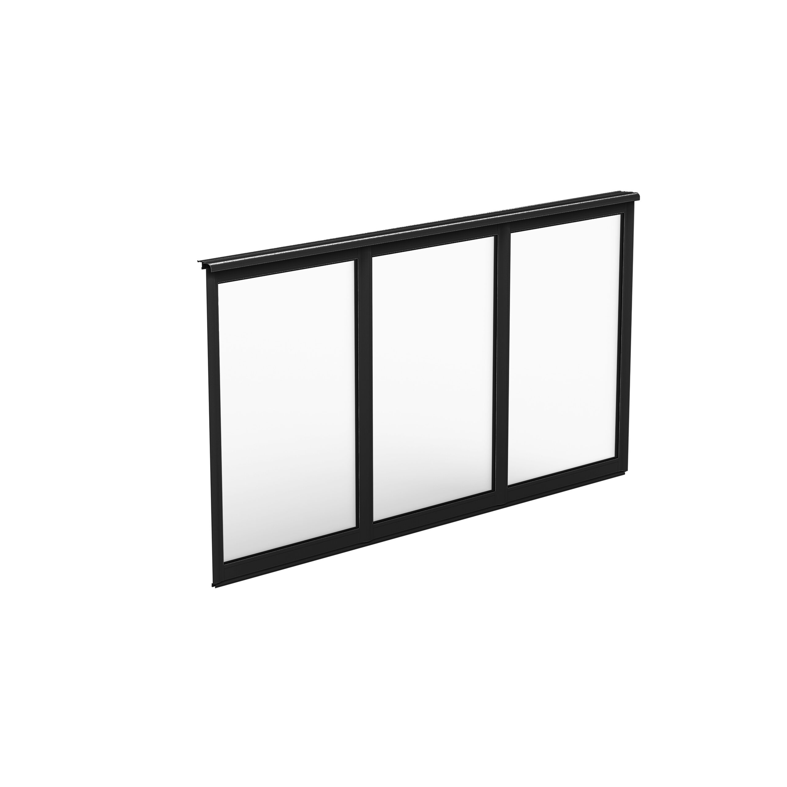 FAST FÖNSTERPARTI 3-DEL PRIMOLUX ENKELGLAS - Bild 2