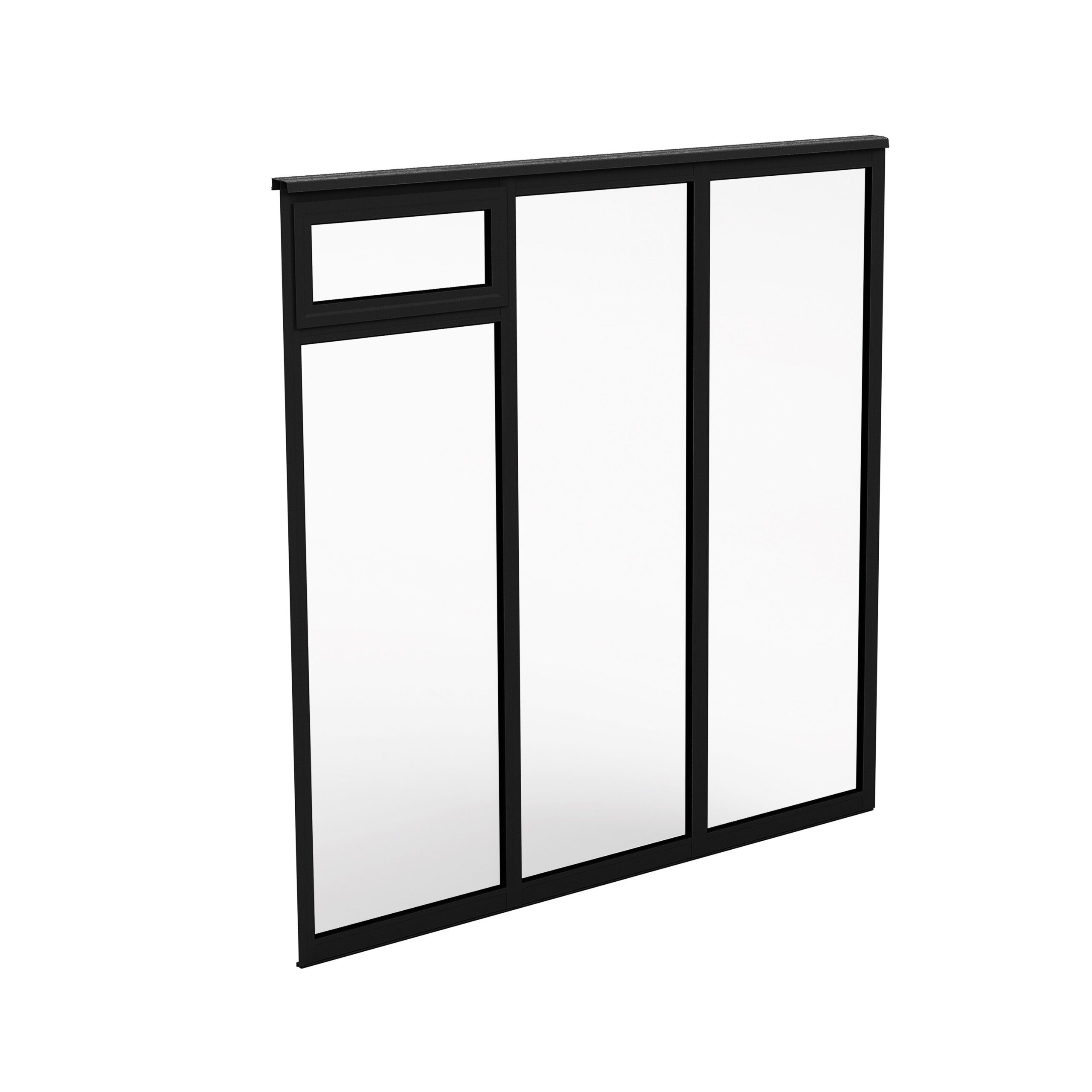 FAST VÄGGPARTI 3-DEL PRIMOLUX ENKELGLAS - Bild 4