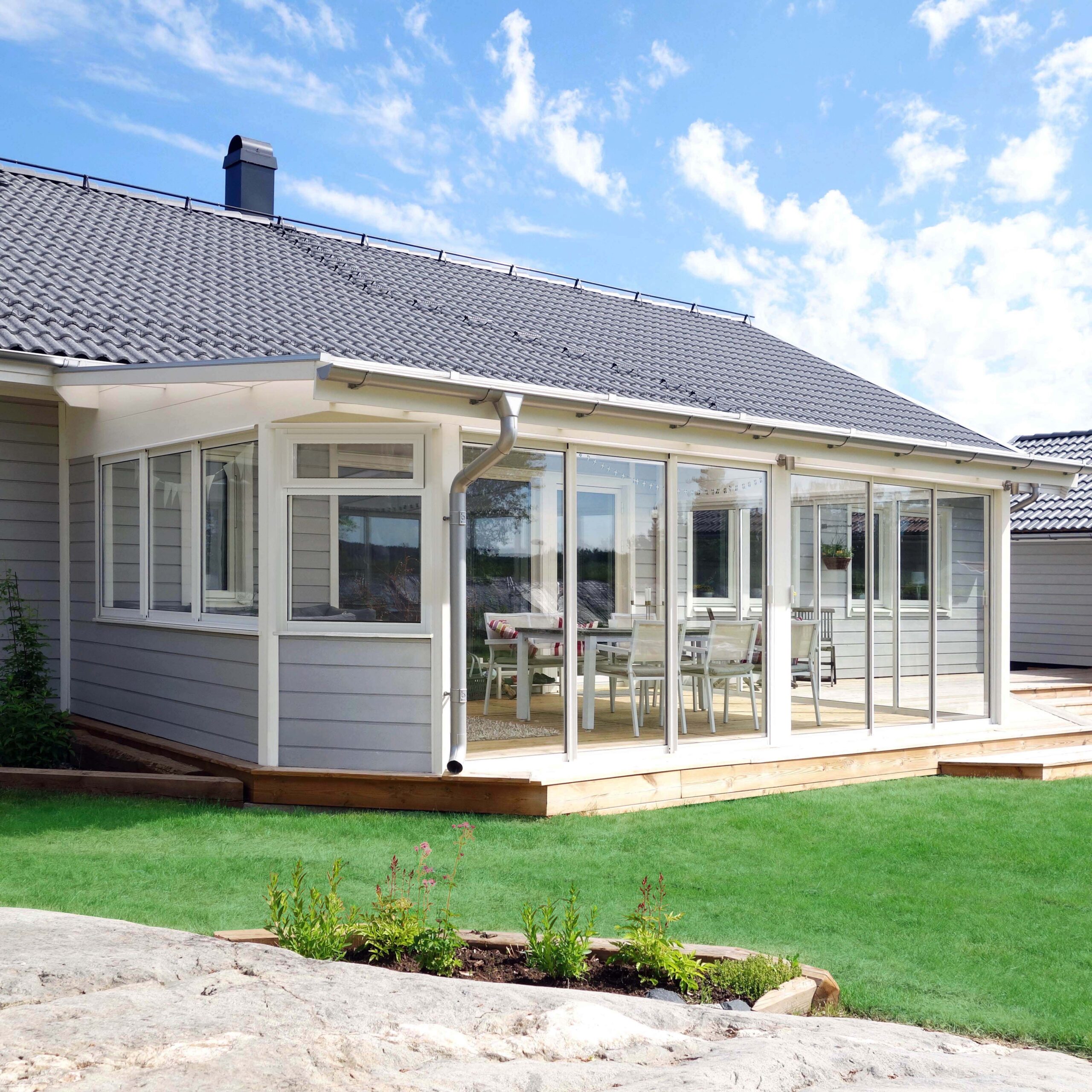 FAST FÖNSTERPARTI 1-DEL HÖRN PRIMOLUX ENKELGLAS - Bild 6