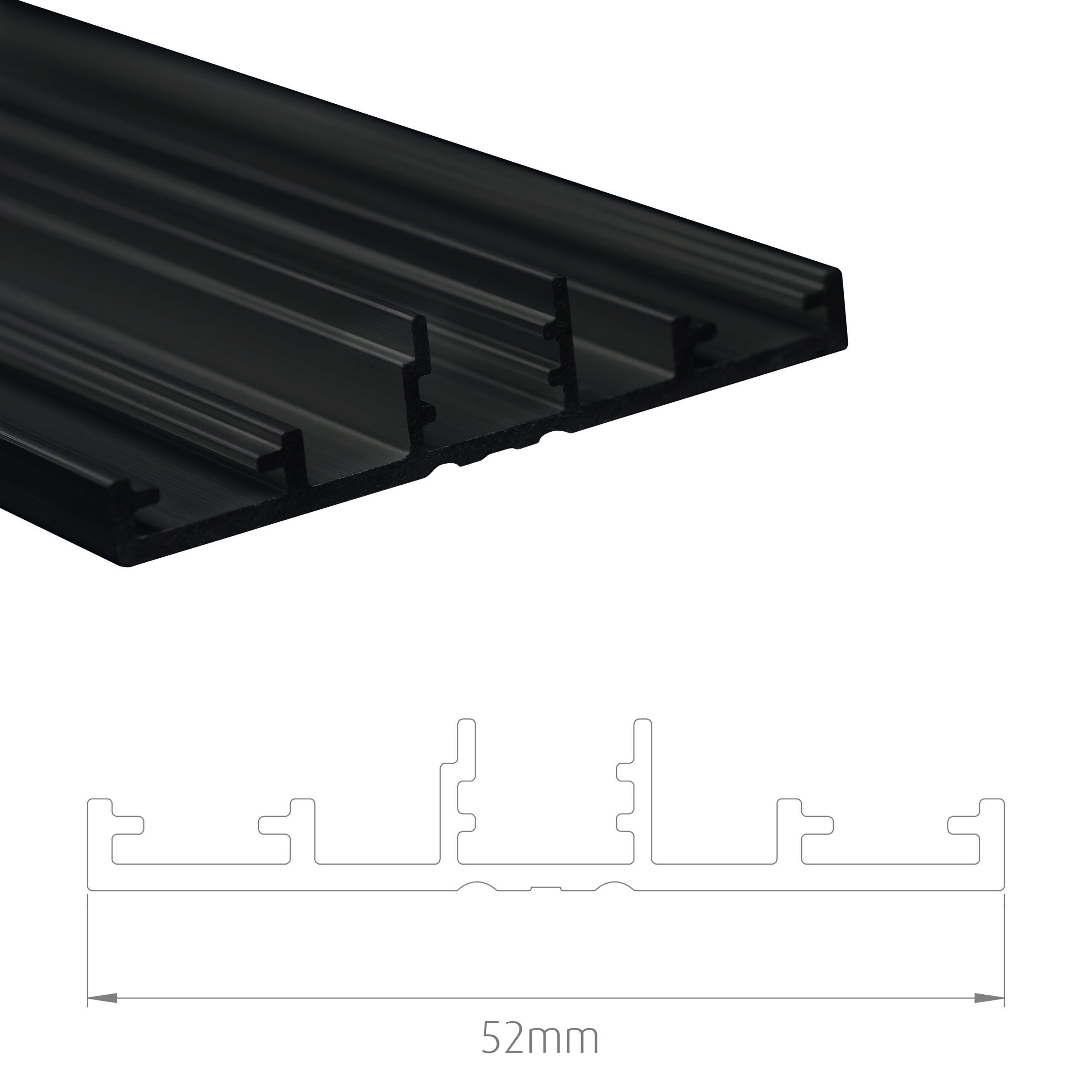 HALLE ISOLUX KANALPLAST 10 MM OPAL & KLAR - Bild 8