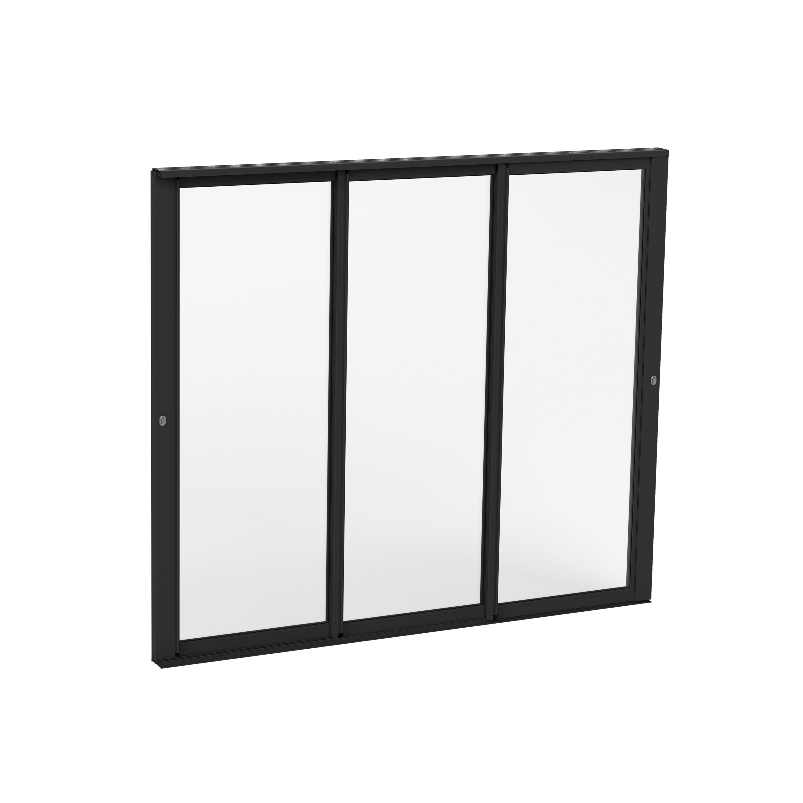 SKJUTBART DÖRRPARTI 3-DEL HALLE SOLID ISOLER - Bild 3