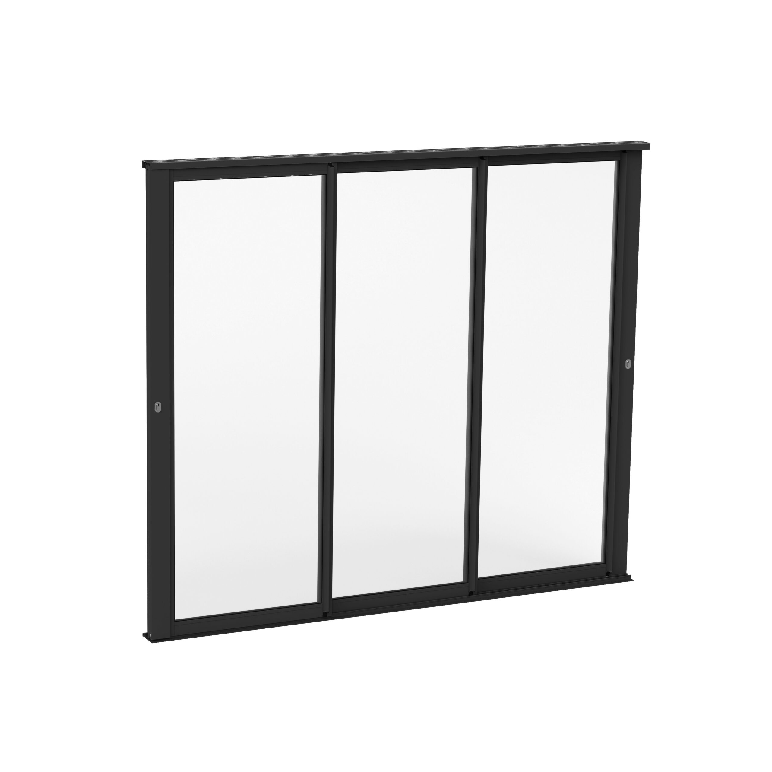 SKJUTBART DÖRRPARTI 3-DEL HALLE SOLID ISOLER - Bild 4