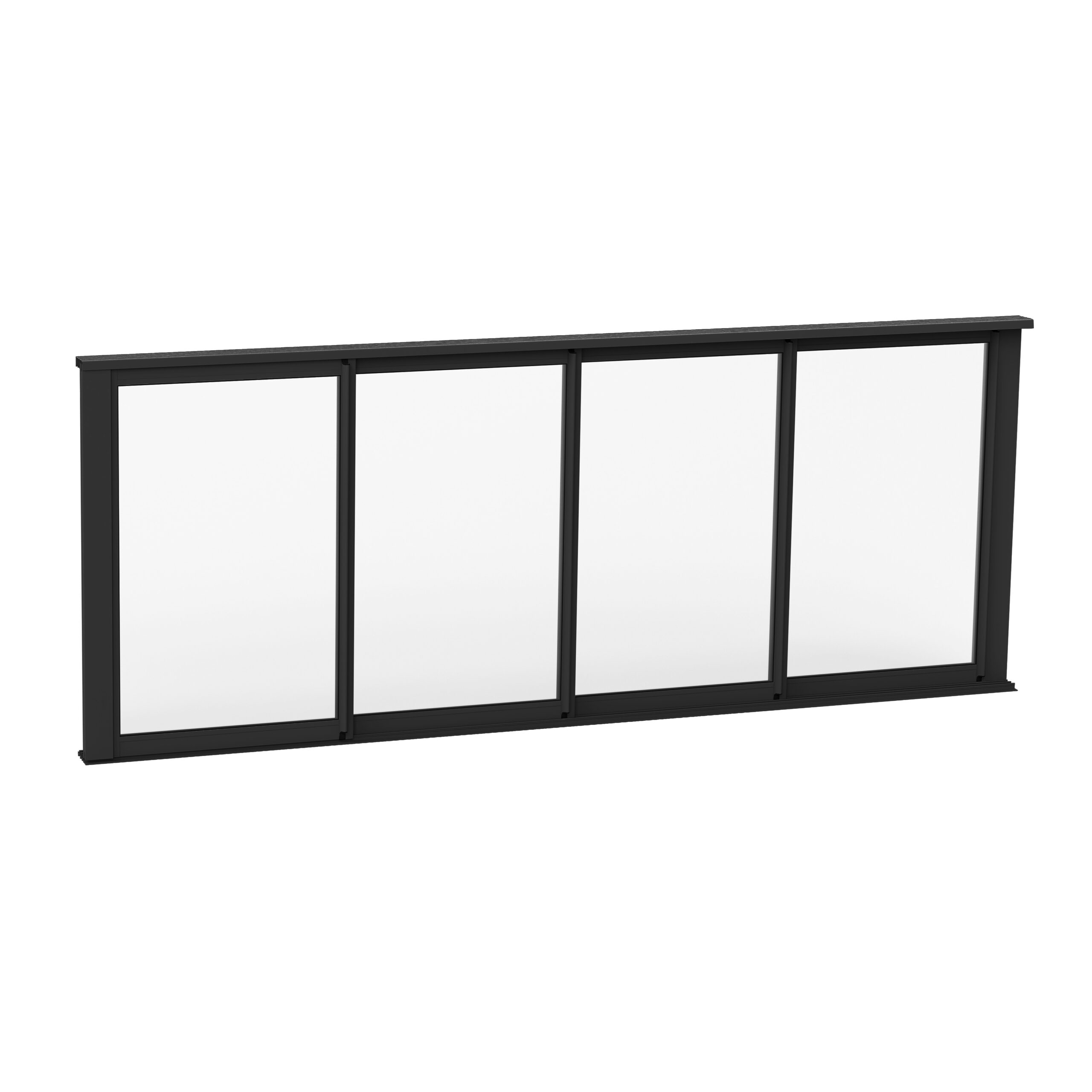 SKJUTBART FÖNSTERPARTI 4-DEL HALLE SOLID ISOLER - Bild 4