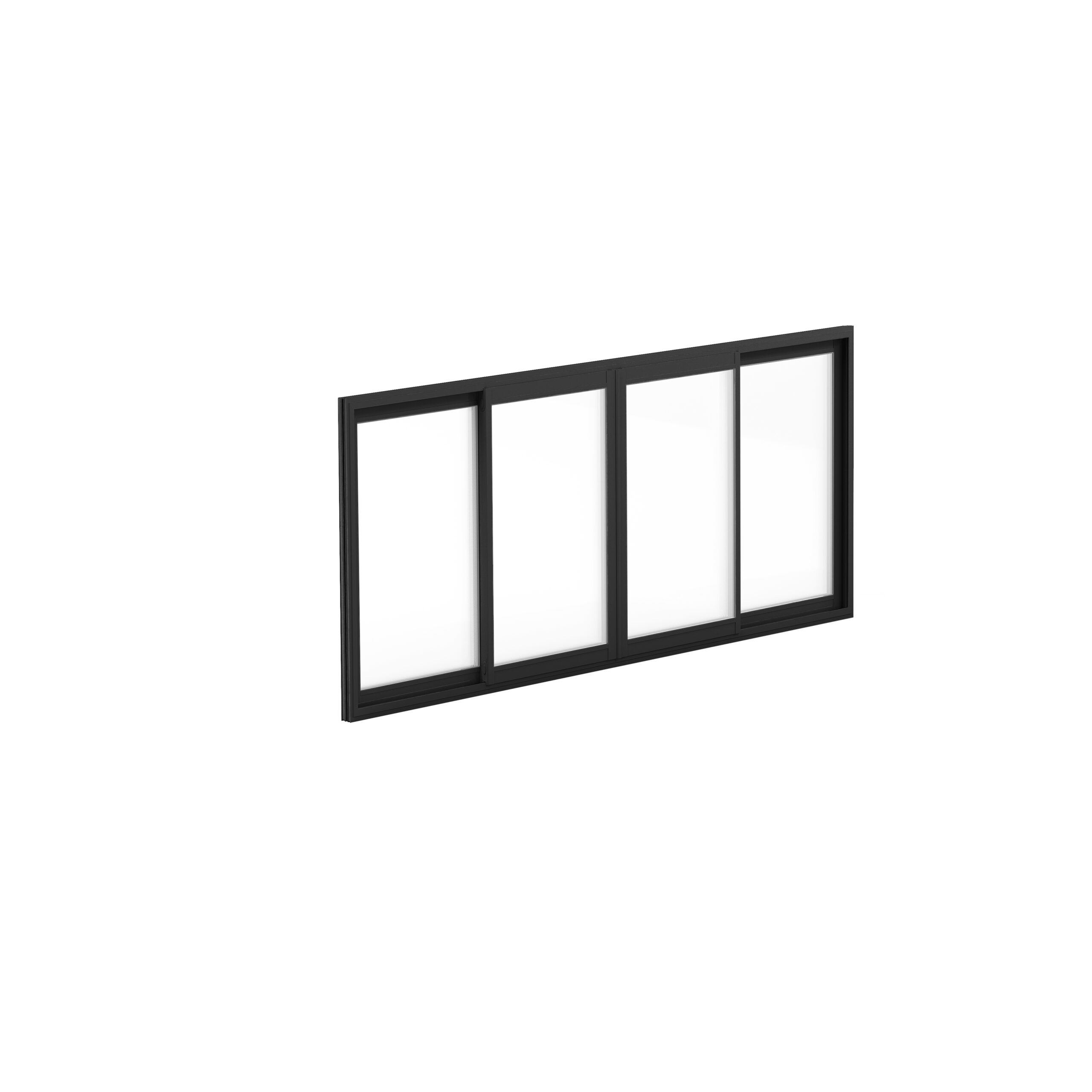 HALLE THERMO 4-DEL SKJUTBART FÖNSTERPARTI 2-SPÅR - Bild 2