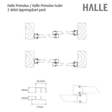 Halle primolux 2 delat uterumsparti