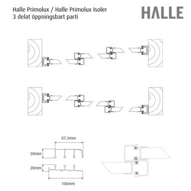 Halle primolux 3 delat uterumsparti