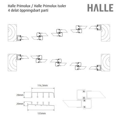 Halle primolux 4 delat uterumsparti