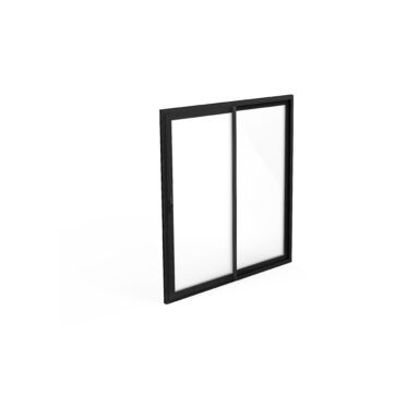 Skjutbart uterumsparti Thermo 2-delad spegelvänd