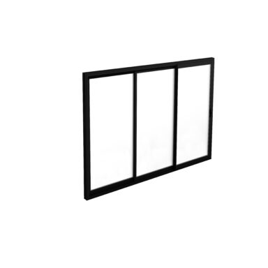 Skjutbart uterumsparti Thermo 3-delad rättvänd