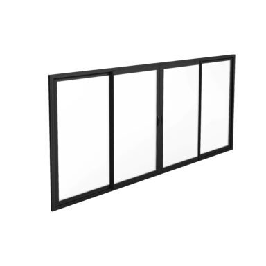 Skjutbart uterumsparti Thermo 4-delad