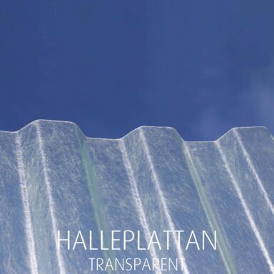 Halle plattan transparent