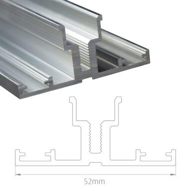 Bärande universalprofil till lösningar till kanalplasttak