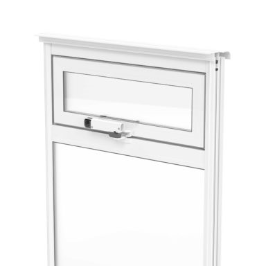 Vädringslucka - både snyggt och funktionellt i uterum