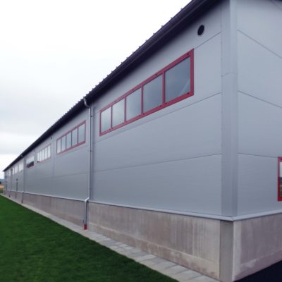 Ljusinsläpp och fönster från Halle Industri