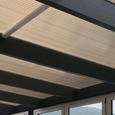 Kanalplasttak i Rök kulör