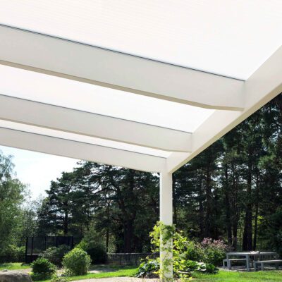 Kanalplasttak till uterum