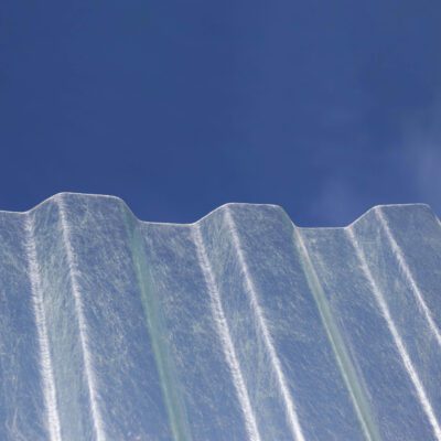 Halleplattan ett glasfiberarmerat plasttak