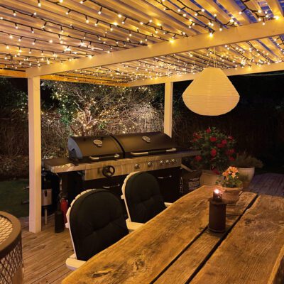 Halle plasttak Polysol i uteplats