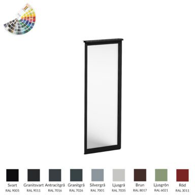 Halle Solid fast uterumsparti RAL 1-del