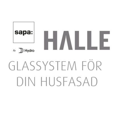 sapa by Halle glasfasader öppningsbara glaspartier i husfasad