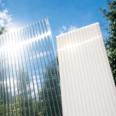 Kanalplasttak till pergola, 10 mm
