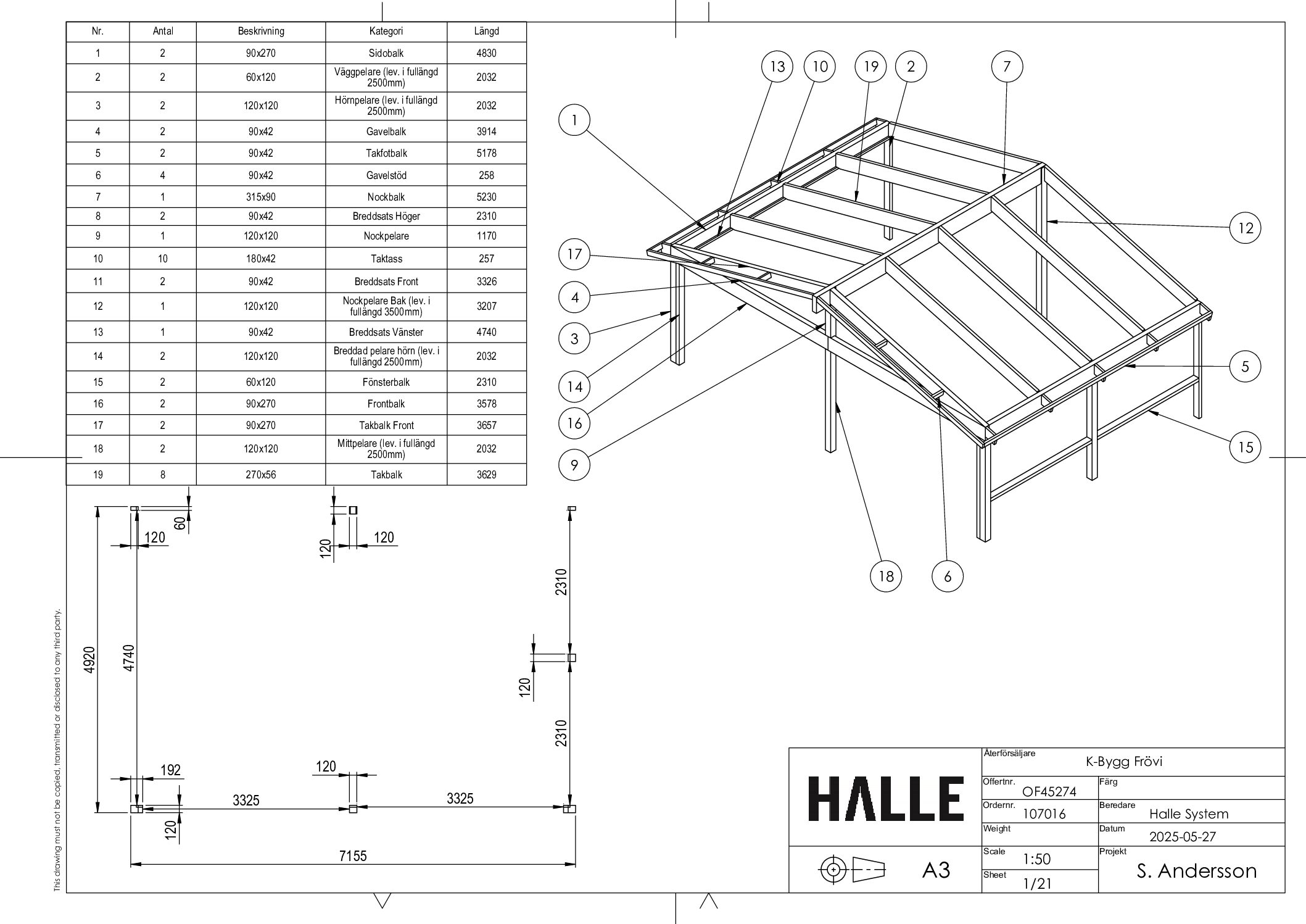 Limträstommar - förslagsritningar - Bild 2