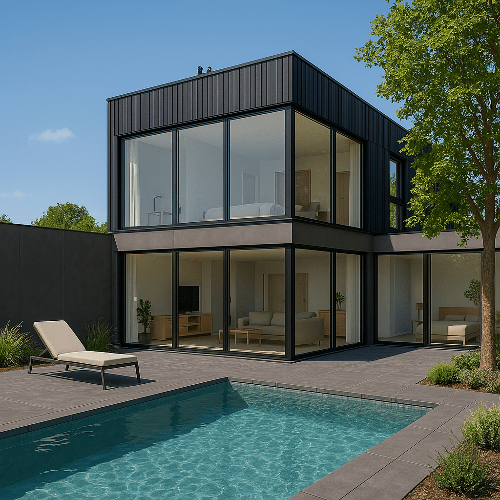 Sapa 2160 S XS 2-del 1 fast & 1 skjutbar - Bild 5