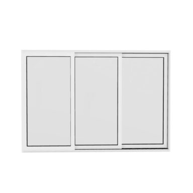 Sapa 2160S 3-del 2 skjutbara, 1 fast