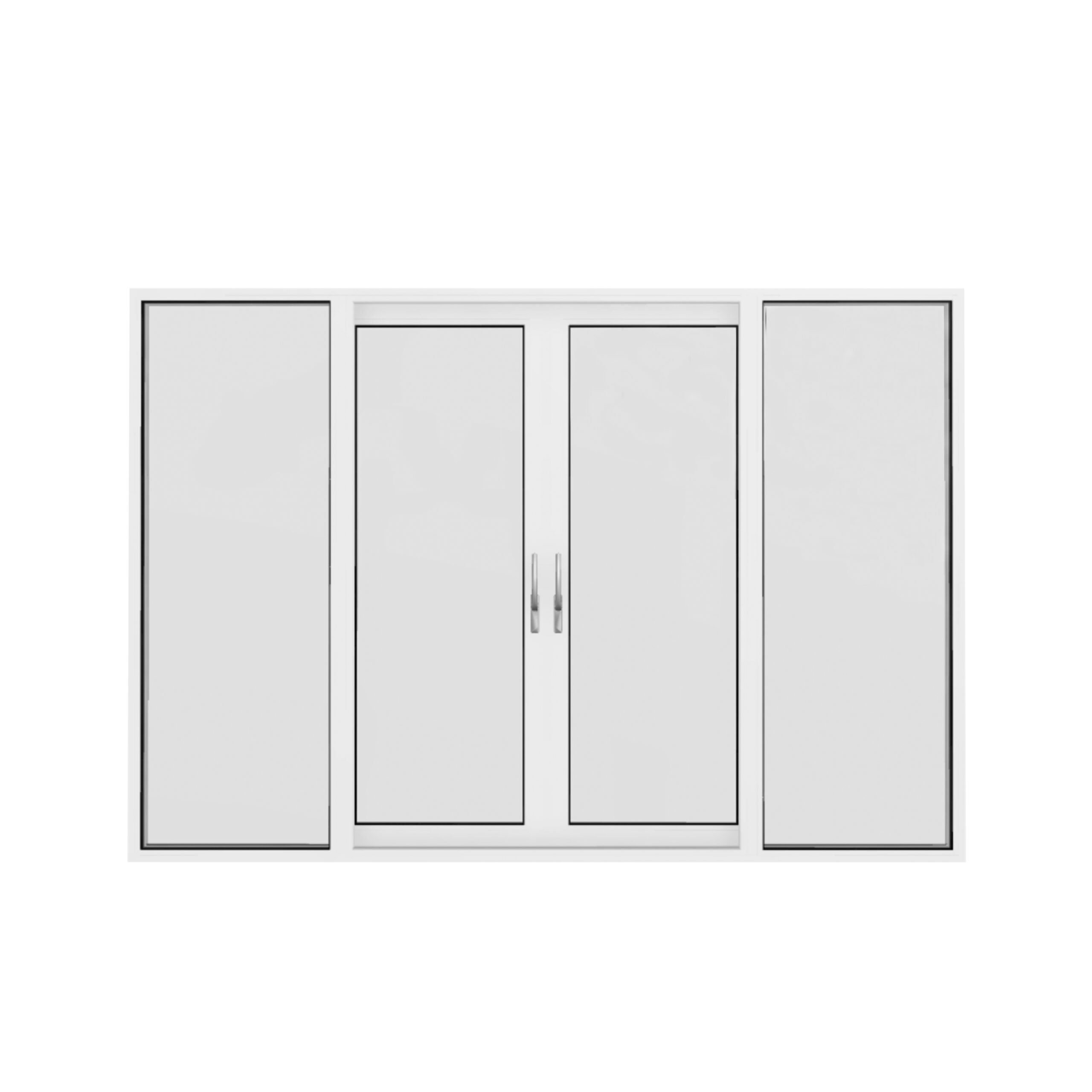 Sapa 2160S XS 4-del 2 fast & 2 skjutbar - Bild 2